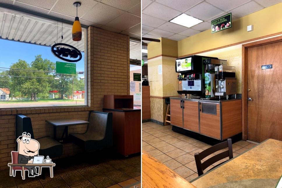 Check out how Subway looks inside