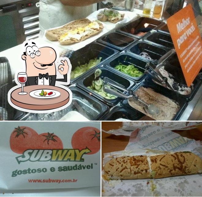 Comida em Subway