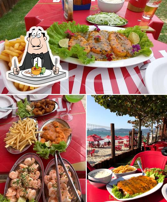 Comida em Buono Beach Restaurante