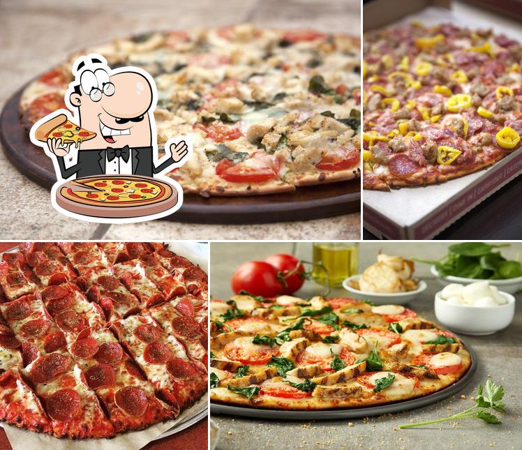Elige una pizza en Donatos Pizza