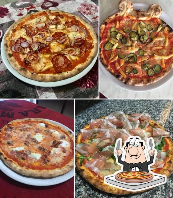 Ordina tra le molte varianti di pizza