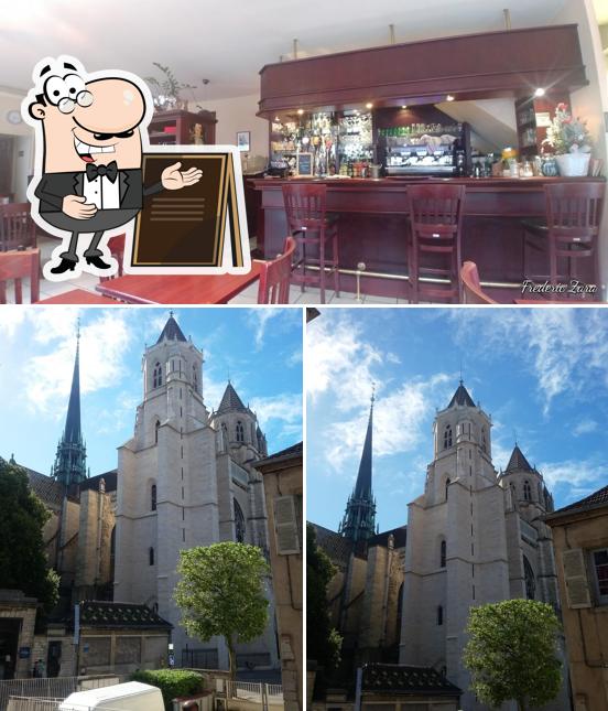 Las imágenes de exterior y interior en Le Carillon