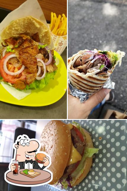 Commandez un hamburger à Authentik kebab