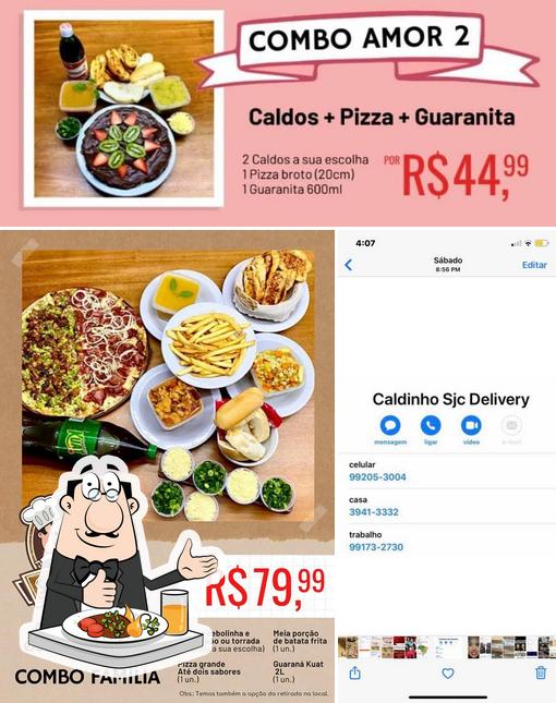 Comida em Caldinho São Dimas