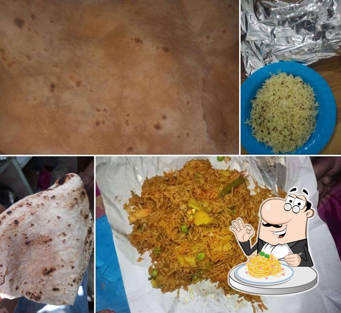 Spaghetti carbonara at Mohit Dhaba