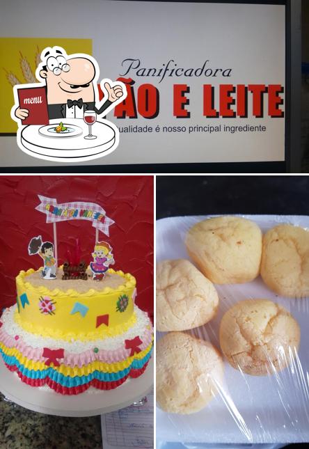 Comida em Panificadora Pão e Leite