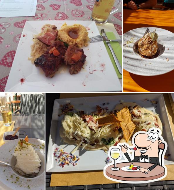 Platti al Rifugio Malga Sauch Ristorante