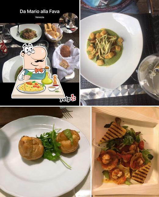 Platti al Trattoria da Mario alla Fava