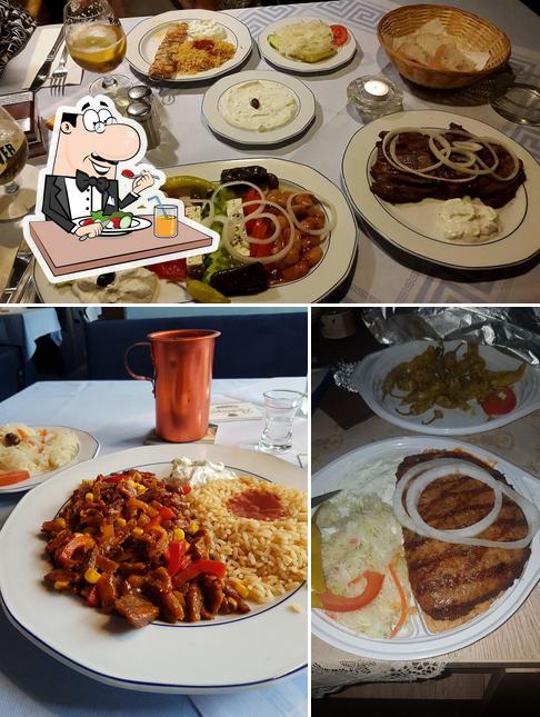 Еда в "Taverna Saloniki"