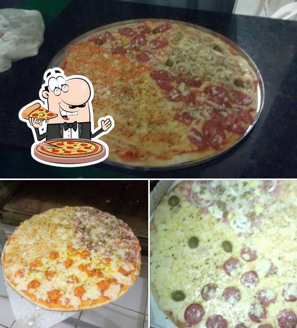 Experimente diferentes tipos de pizza