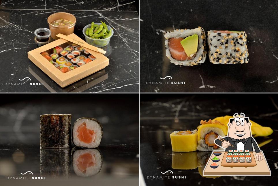 Prenez de nombreuses options de sushi