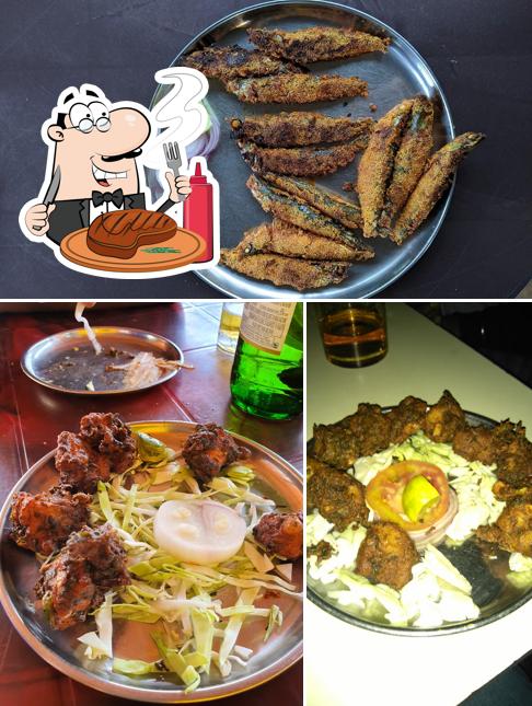 Fishland Restaurant serves meat meals