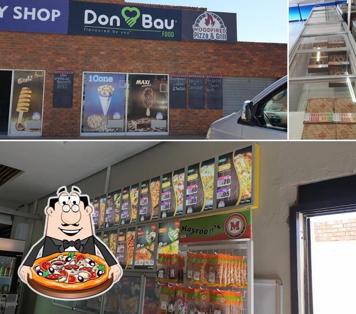 Pick pizza at Don Bau Food Kimberley