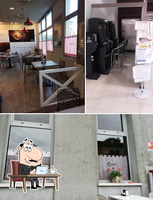 Gli interni di Snack Bar Al Cerchio