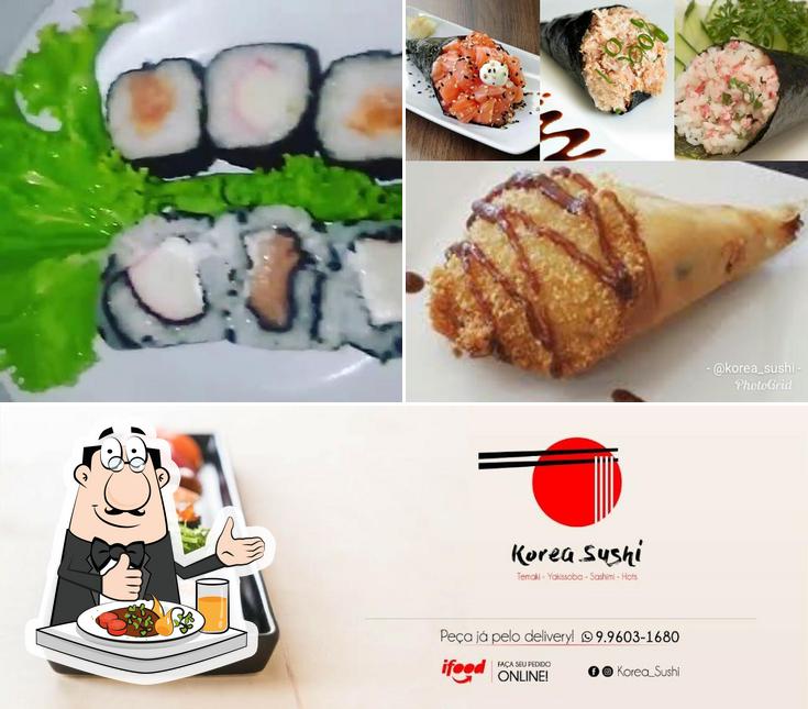 Comida em Korea sushi