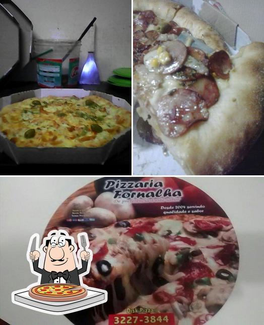 Consiga pizza no Pizzaria Fornalha