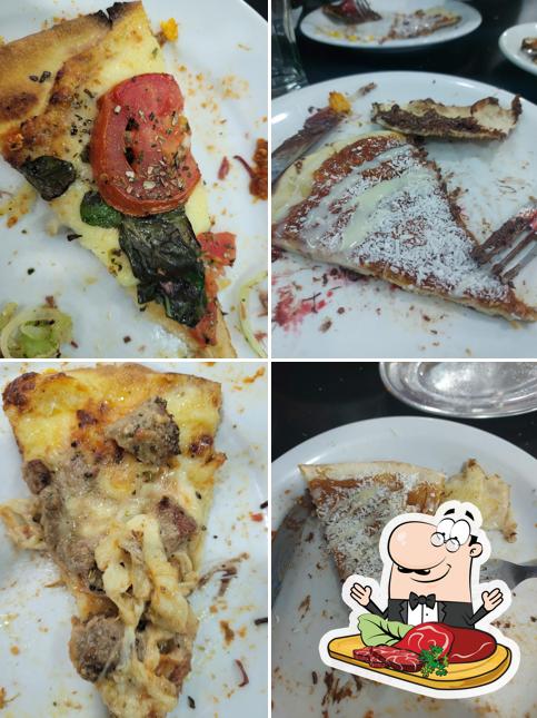 Experimente pratos de carne no Pizzaria Romana- Zona Norte