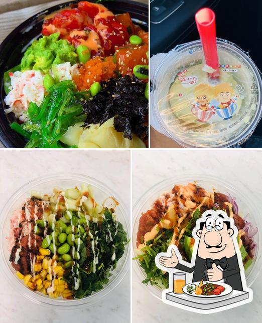 Restaurante Poke Bowl Sushi Burrito & Boba, Daphne Carta del
