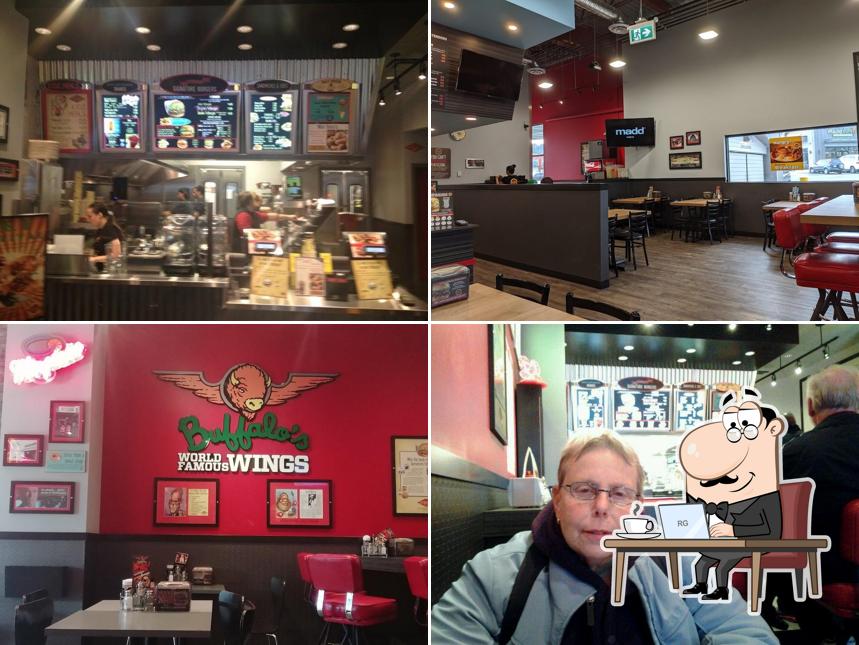 L'intérieur de Fatburger Victoria