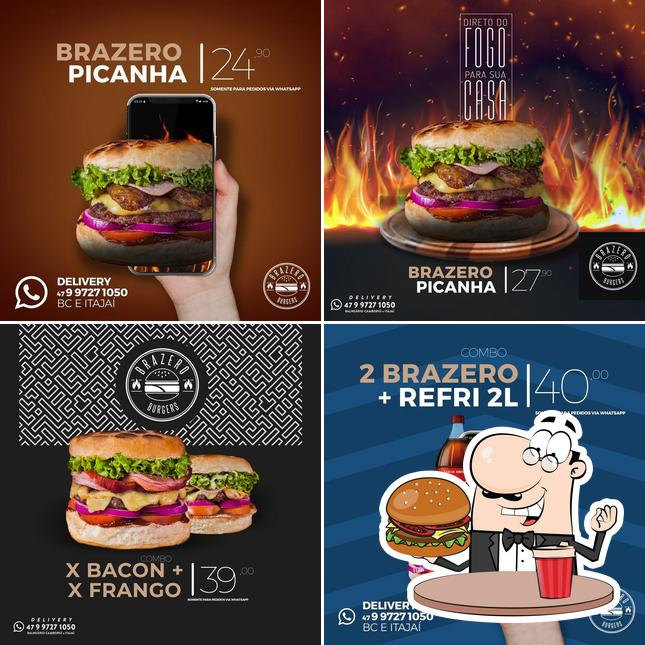 Experimente um hambúrguer no Brazero Burgers