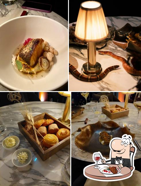 Prova i piatti di carne a CAMPOCORI Restaurant