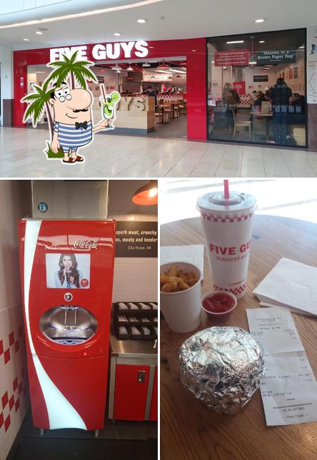 Comida rápida Five Guys Dundee, Dundee Carta del restaurante y opiniones