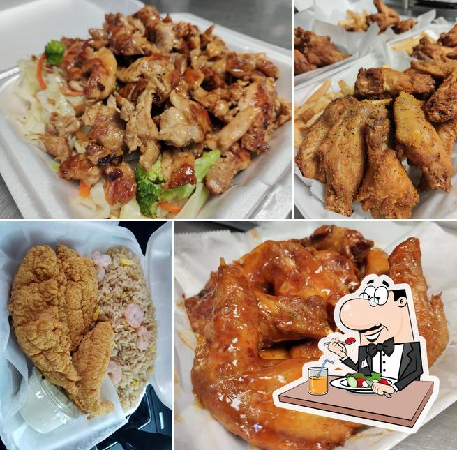 Corner Seafood And Wings in Youngsville Restaurant menu and reviews