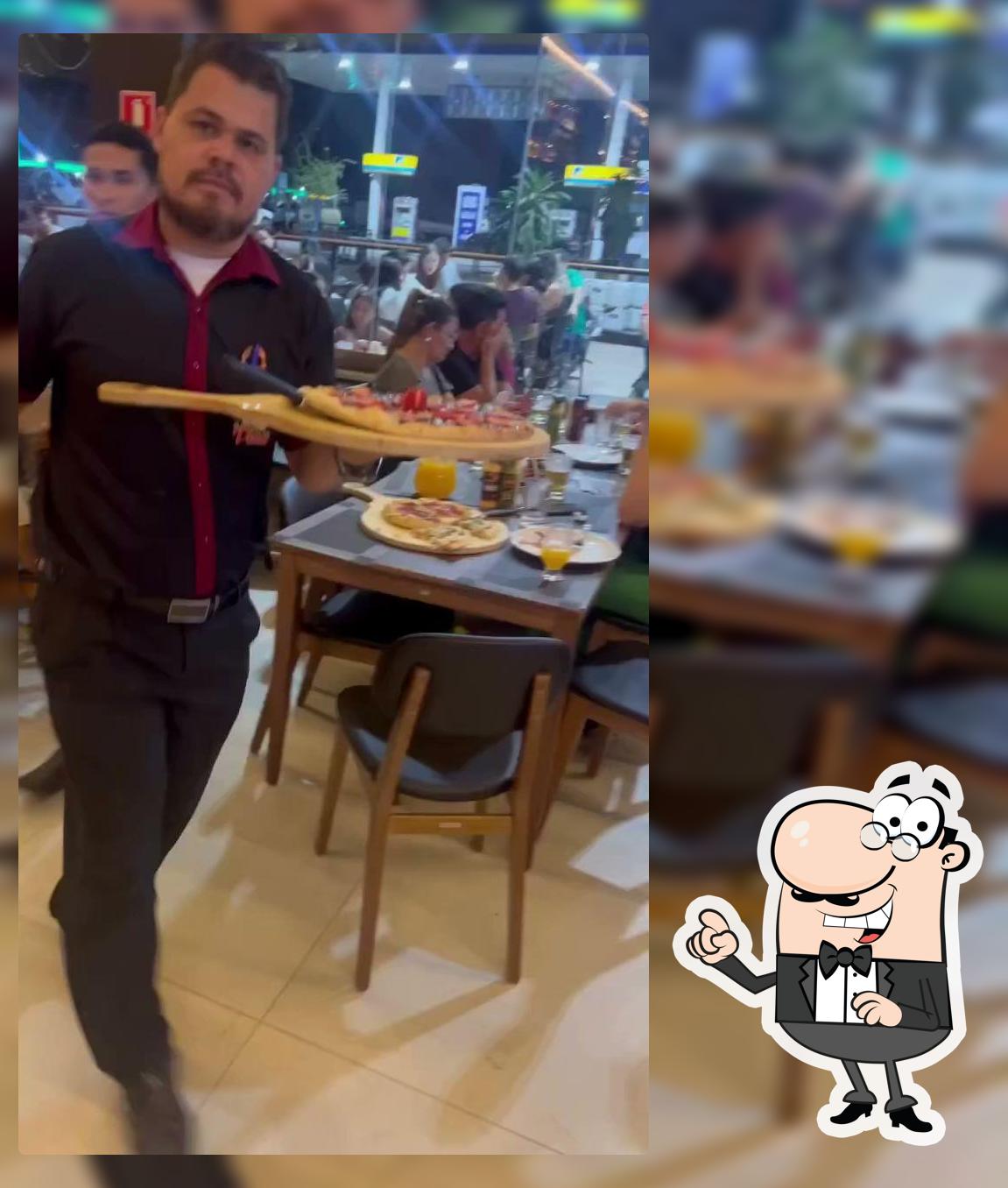 Veja imagens do interior do Galeria da Pizza Km 06