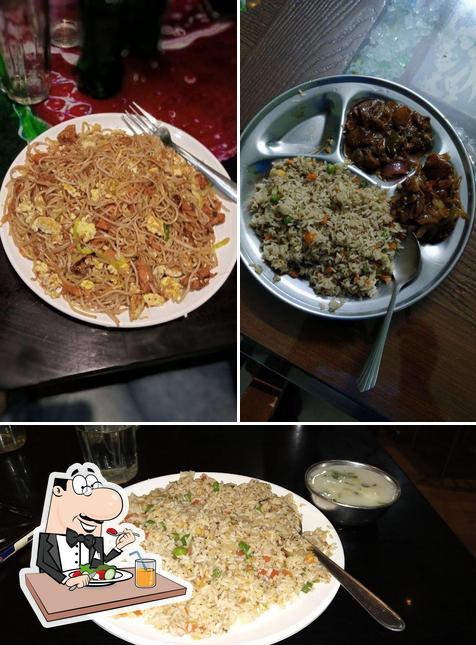 Food at Mehraj Hotel