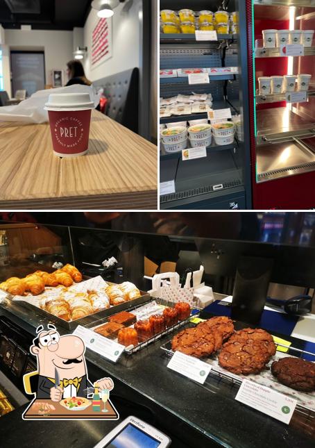 Gelato al Pret A Manger Malpensa Airport T2 Airside