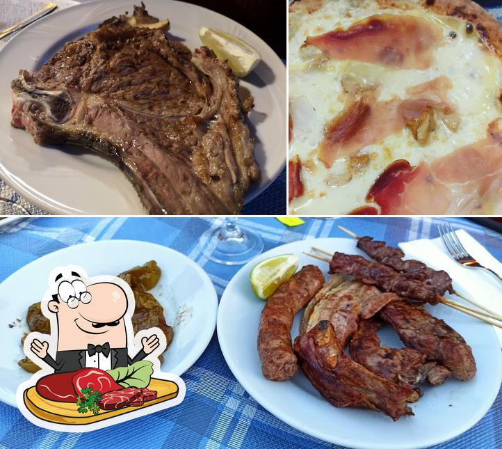 Scegli i piatti di carne a Ristorante Pizzeria Dal Monte