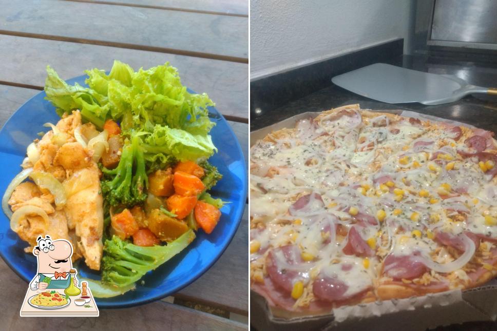 Platos en disk pizza balneário