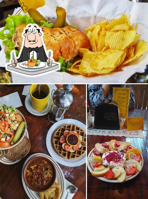Platos en The Yellow Deli