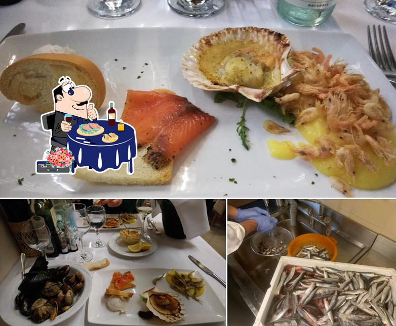 Закажите блюда с морепродуктами в "Trattoria Bar Da Luisa"