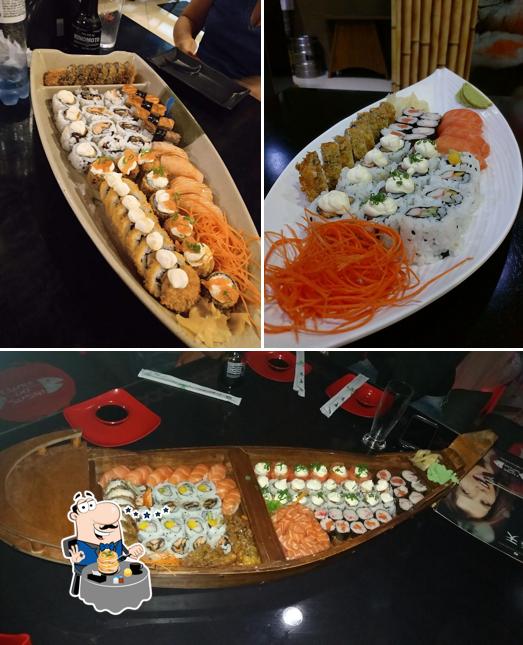 Platos en Clube Do Sushi