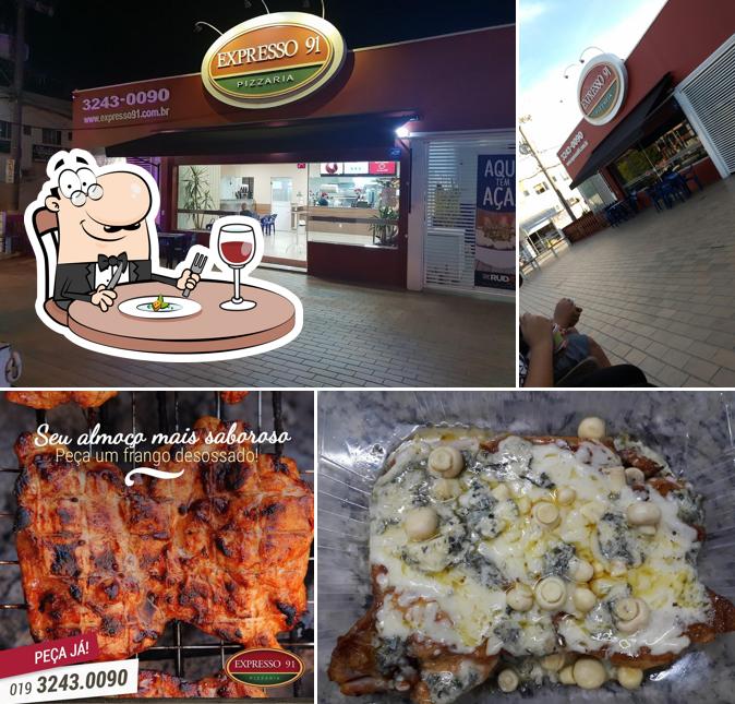 Platos en Expresso 91 Pizzaria