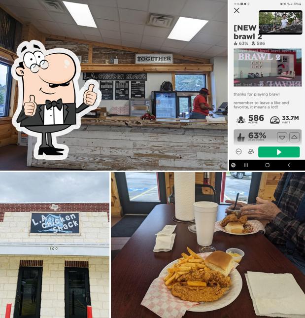 L.A. Chicken Shack in Brenham Restaurant menu and reviews