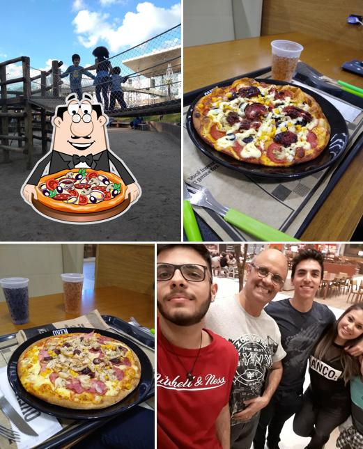 Peça diversos variedades de pizza