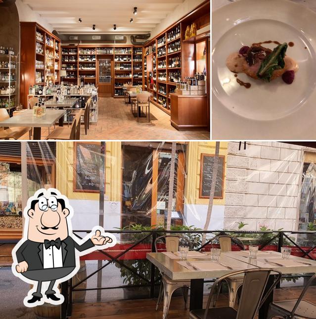 Gli interni di Enoteca Del Frate