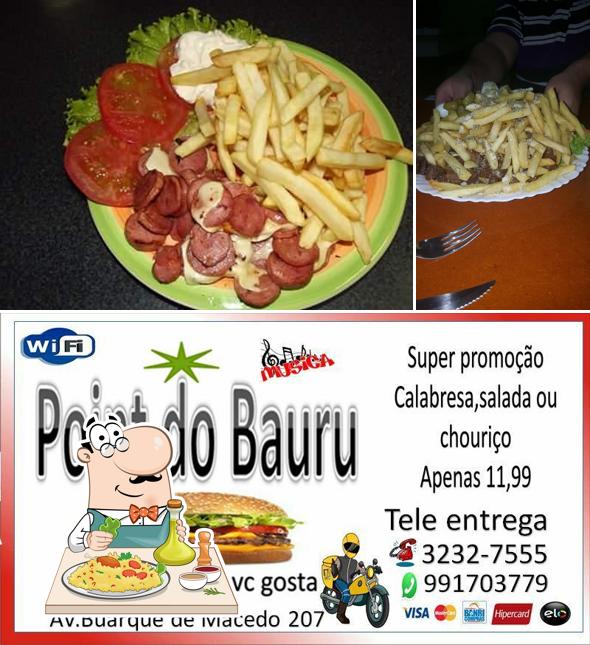 Comida em Point do Bauru