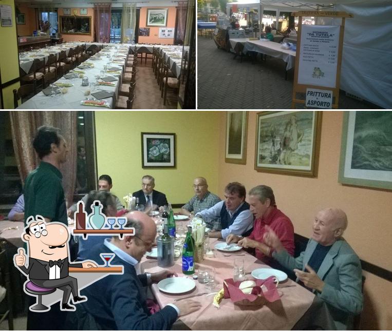 Dai un'occhiata agli interni di Taverna Verde