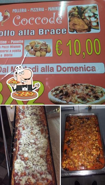 Scegli una pizza a Piezzeria Polleria del Corso