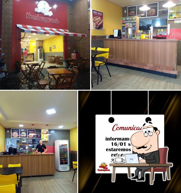 Veja imagens do interior do Super Dog Hamburgueria Uberlândia MG