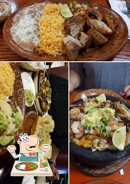 Food at El Jefe Restaurant