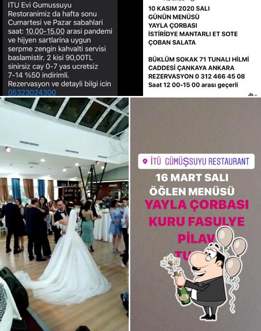 Gümüşsuyu Restaurant & Event hall offers a space to hold a wedding reception