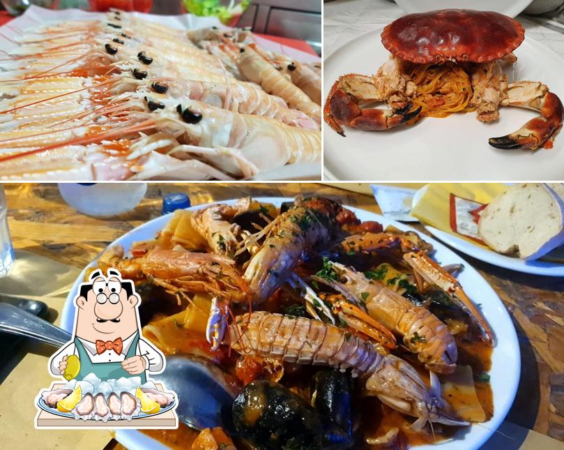 Prova tra i molti prodotti di cucina di mare disponibili a Nuova Duomo Restaurant Pizzeria