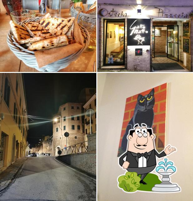 Gli esterni di Ristorante Pizzeria Gatto Matto