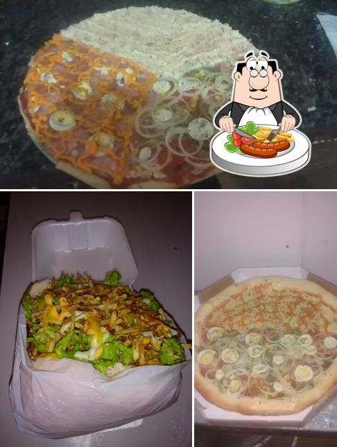 Comida em Zuki Pizzaria