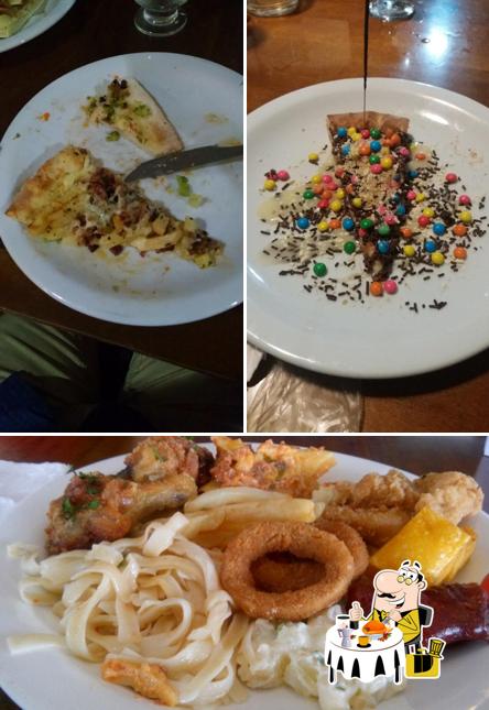Comida em Totens Pizzarias