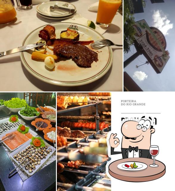 Comida em Churrascaria Porteira do Rio Grande